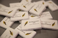 Minamata Convention tiny Chocolates. Photo: UN minamata secretariat