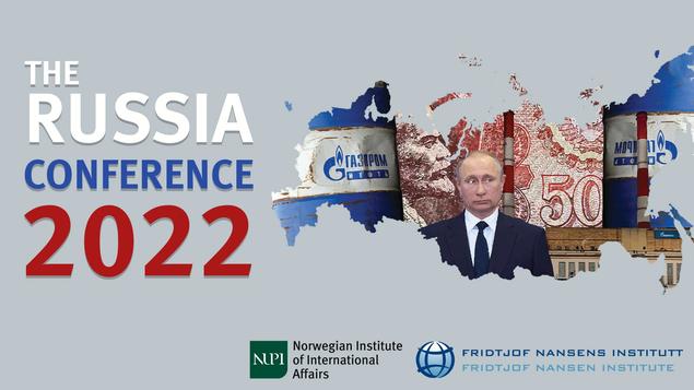 Russlandskonferansen plakat ved NUPI 