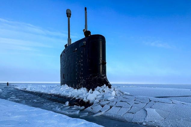 Arctic Submarine. Photo: US Navy 