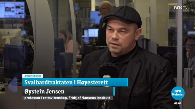 Øystein Jensen på NRK