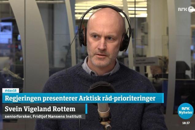 Rottem i NRK-studio