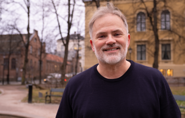 Smilende prosjektleder Geir Hønneland. 